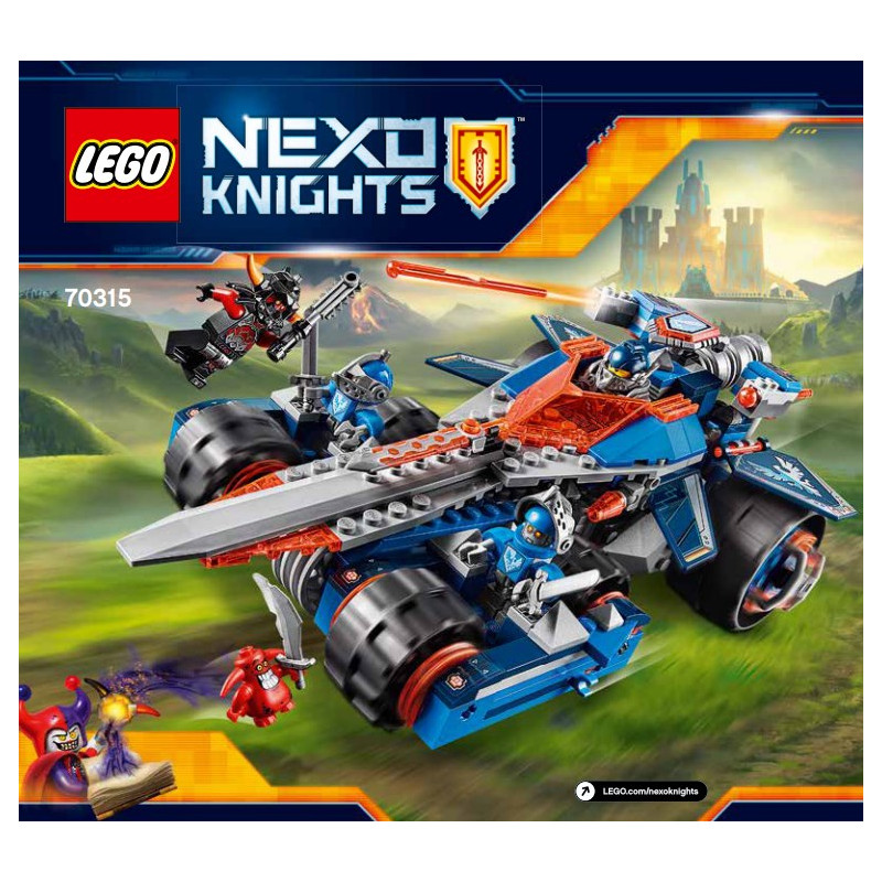 Instruction Lego® Nexo Knight 70315