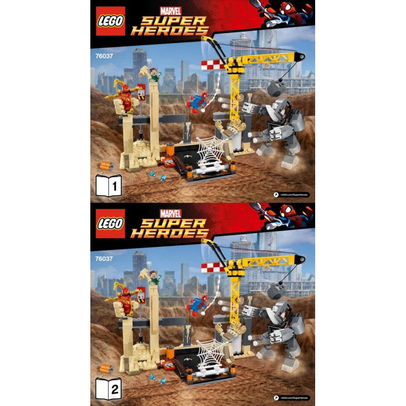 Notice / Instruction Lego® MARVEL - Super Heroes - 76037