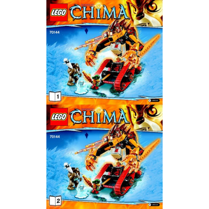 Instruction Lego® Legends Of Chima - 70144