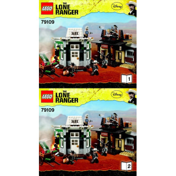 Instruction Lego® Disney - The Lone Ranger - 79109