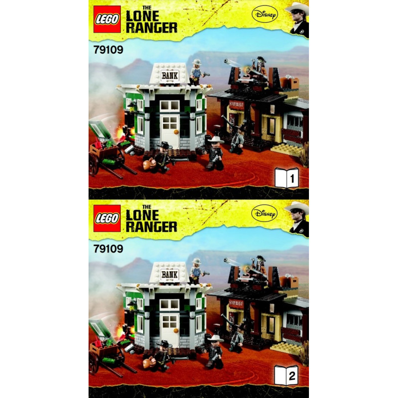Instruction Lego® Disney - The Lone Ranger - 79109