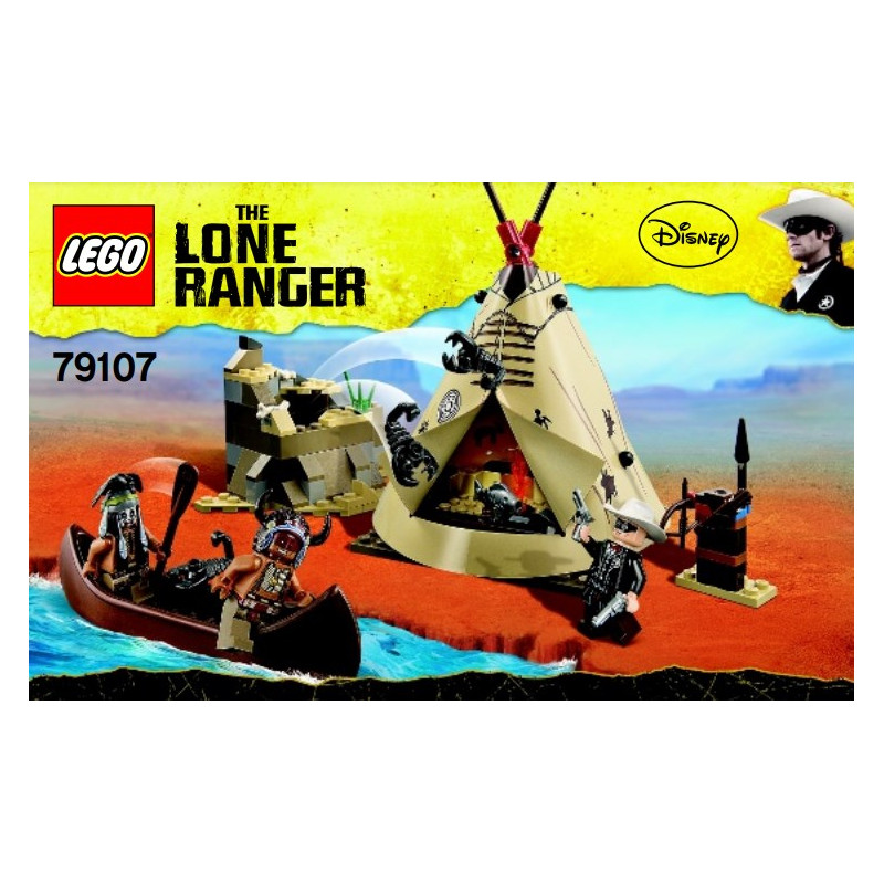 Instruction Lego® Disney - The Lone Ranger - 79107