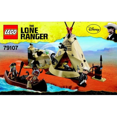 Instruction Lego® Disney - The Lone Ranger - 79107