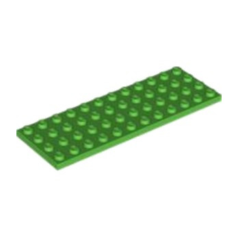 LEGO 6438485 PLATE 4X12 - BRIGHT GREEN