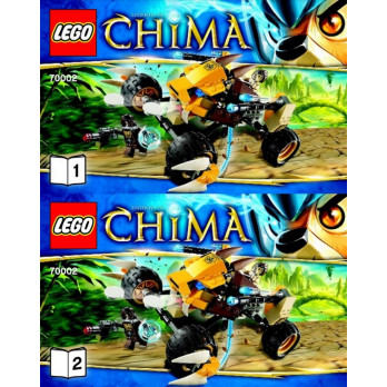 Instruction Lego® Legends Of Chima - 70002