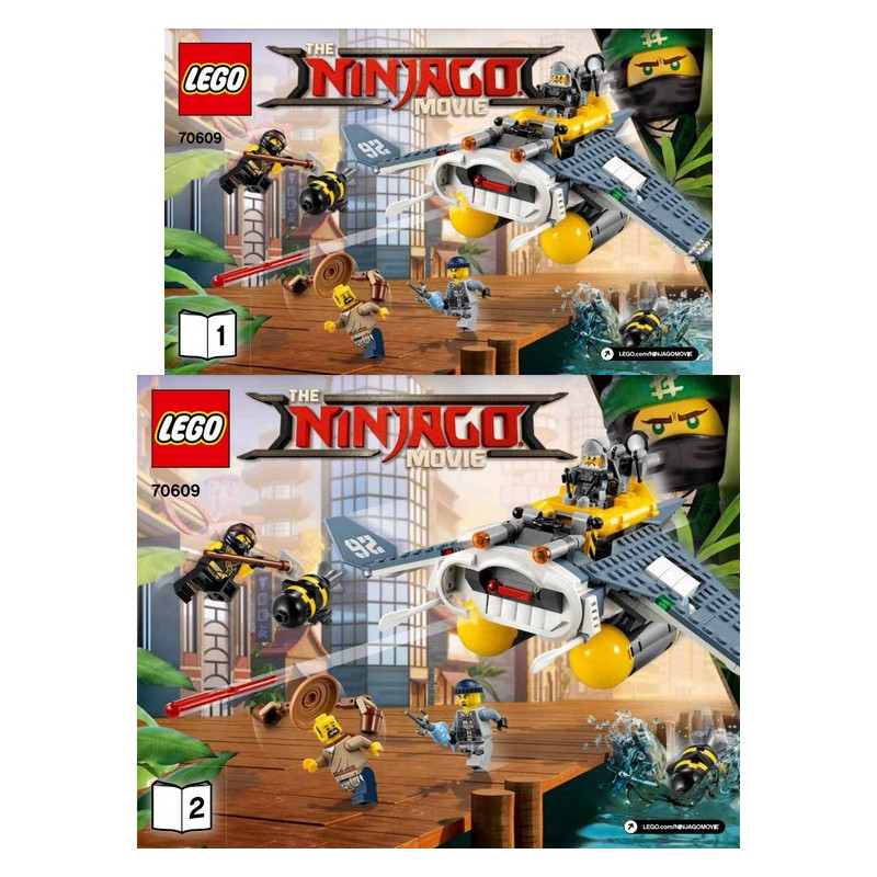 Instruction Lego® The Ninjago Movie 70609