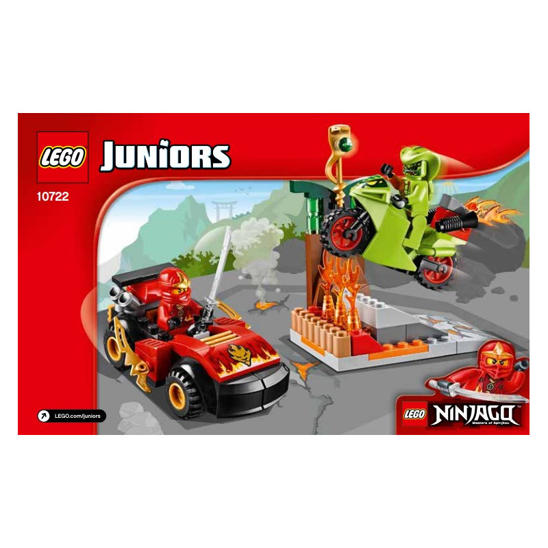 Notice / Instruction Lego® Junior - Ninjago - 10722