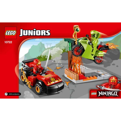 Notice / Instruction Lego® Junior - Ninjago - 10722
