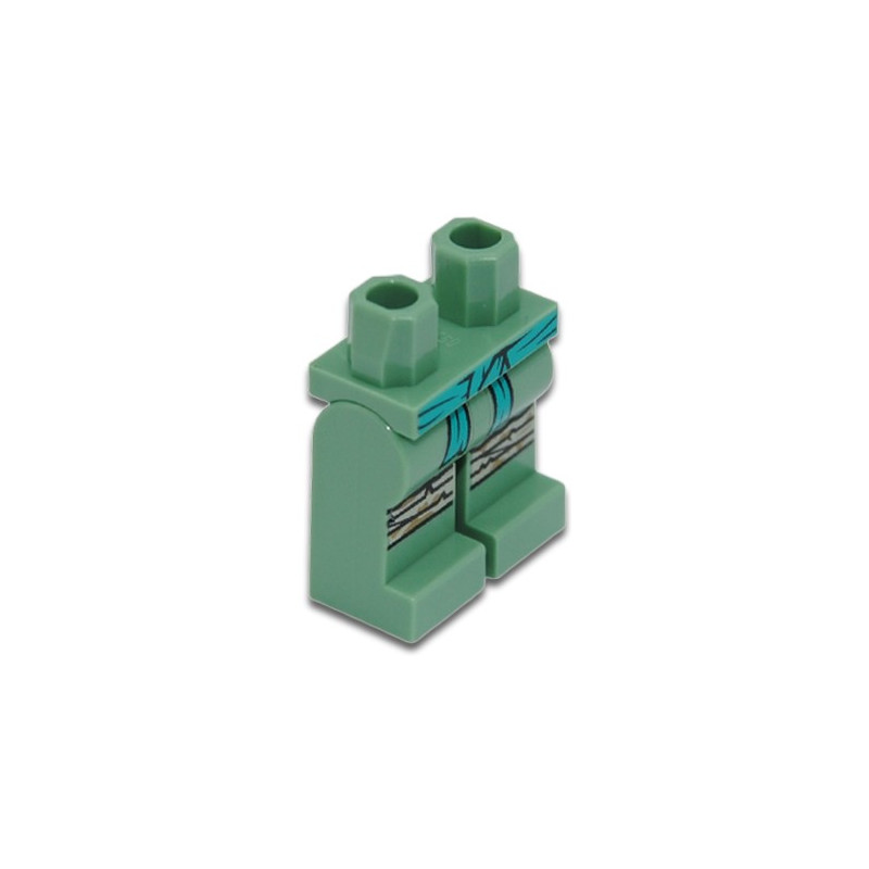 LEGO 6321322 PRINTED LEGS - SAND GREEN