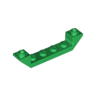 LEGO 6440060 INVERTED ROOF TILE 6X1X1 - DARK GREEN