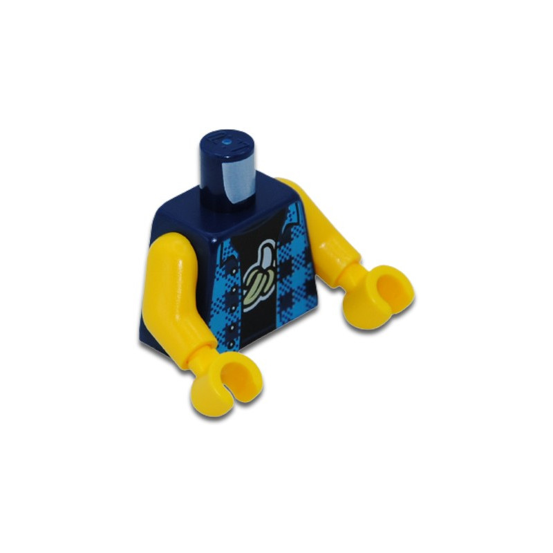 LEGO 6446684 PRINTED TORSO - EARTH BLUE