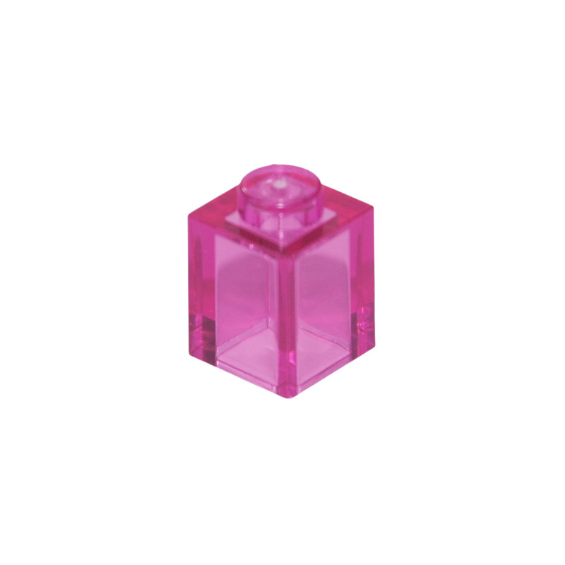 LEGO 6240553 BRICK 1X1 - TRANSPARENT PINK