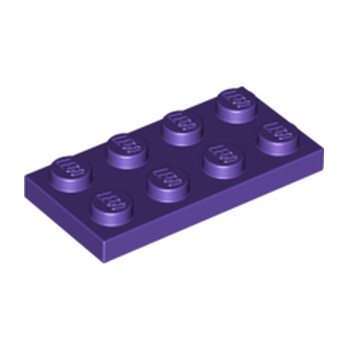LEGO 6030277 PLATE 2X4 -  MEDIUM LILAC