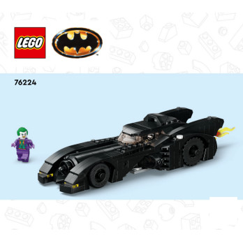 Notice / Instruction Lego® Super Heroes - La Batmobile™ 76224