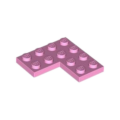 LEGO 6453947 CORNER PLATE 2X4X4 - BRIGHT PINK