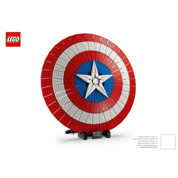 Notice / Instruction Lego® Super Heroes - Captain America's shield -76262