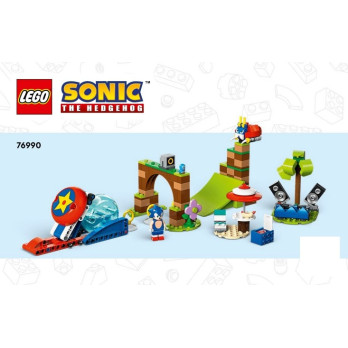 Notice / Instruction Lego® Sonic et le défi de la sphère de vitesse - 76990