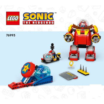 Notice / Instruction Lego® Sonic contre le Death Egg Robot du Dr. Eggman - 76993