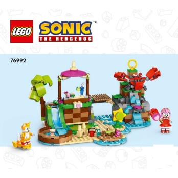 Notice / Instruction Lego® Sonic - Amy's Animal Rescue Island - 76992