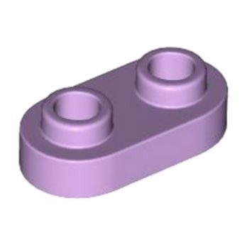 LEGO 6443371 PLATE 1X2, ROND - LAVENDER