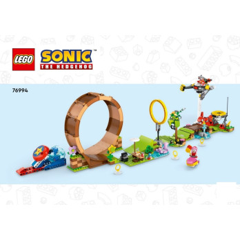 Notice / Instruction Lego® Sonic et le défi du looping de Green Hill Zone - 76994