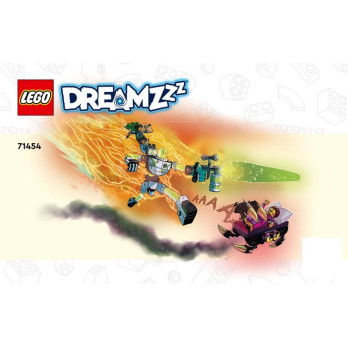 Notice / Instruction Lego® DREAMzz Mateo et Z-Blob le robot - 71454