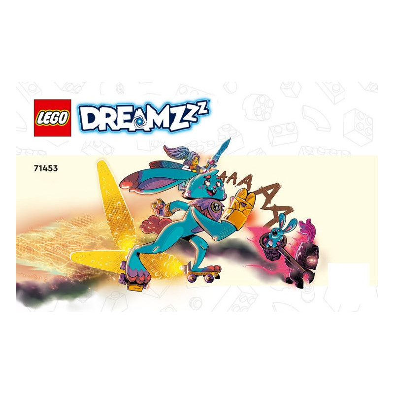 Notice / Instruction Lego® DREAMzz Izzie et Bunchu le lapin - 71453