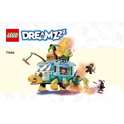 Notice / Instruction Lego® DREAMzz Le van tortue de Mme Castillo - 71456