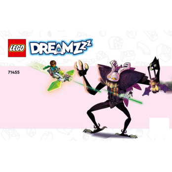 Notice / Instruction Lego® DREAMzz Le monstre-cage - 71455