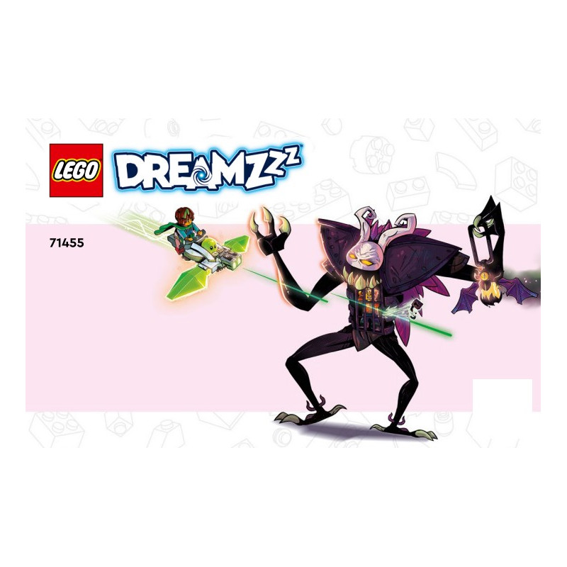 Notice / Instruction Lego® DREAMzz Le monstre-cage - 71455