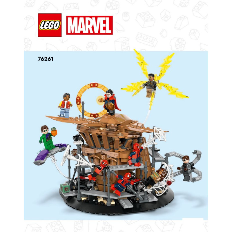 Notice / Instruction Lego® Super Heroes - Le combat final de Spider-Man - 76261