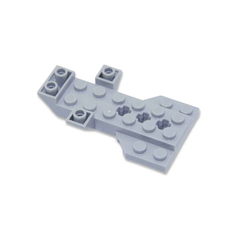 LEGO 6452334 BASE 4X7X1, INVERTED, 45 DEG - MEDIUM STONE GREY