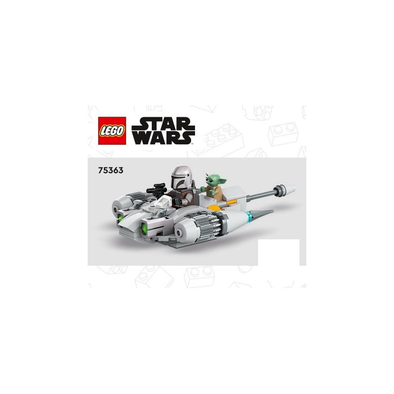 Instruction Lego® Star Wars - The Mandalorian N-1 Starfighter Microfighter - 75363