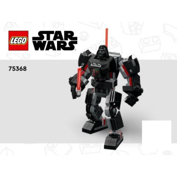 Notice / Instruction Lego® Star Wars - Le robot Dark Vador - 75368