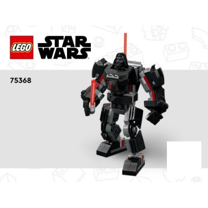 Notice / Instruction Lego® Star Wars - Le robot Dark Vador - 75368