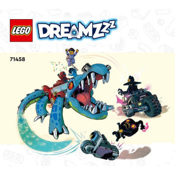 Notice / Instruction Lego® DREAMZzz  Crocodile Car - 71458