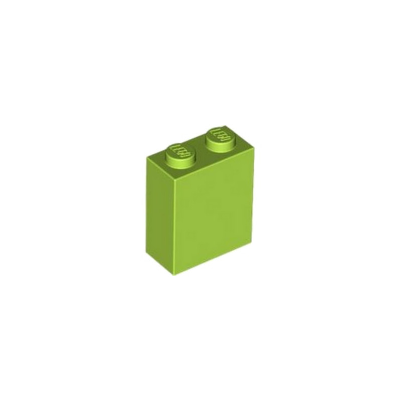LEGO 6146894 BRICK 1X2X2 - BRIGHT YELLOWISH GREEN