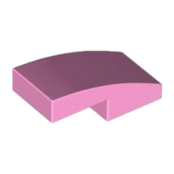 LEGO 6254396 PLATE W. BOW 1X2X2/3 - BRIGHT PINK