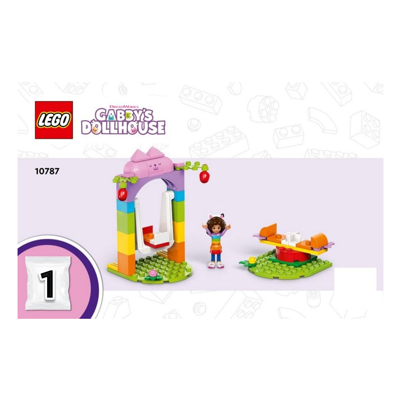 Notice / Instruction Lego® Gabby Dollhouse La fête au jardin de
