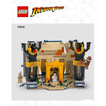 Instruction Lego Indiana Jones - Escape from the Lost Tomb - 77013