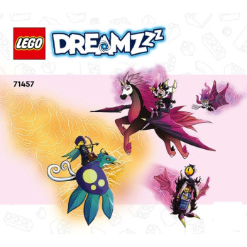 Notice / Instruction Lego® DREAMzz Pégase, le cheval volant - 71457