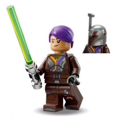 Lego® Star Wars Minifigure - Sabine Wren ( + Helmet included )
