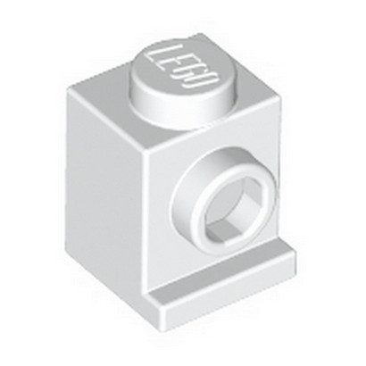 LEGO 407001 ANGULAR BRICK 1X1 - WHITE