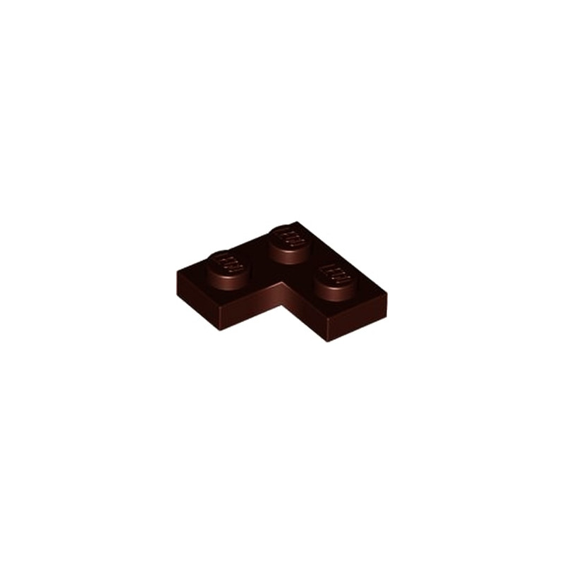 LEGO 6454543 PLATE ANGLE 1X2X2 - DARK BROWN