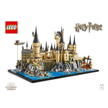 Notice / Instruction Lego Harry Potter - Le château et le domaine de Poudlard - 76419
