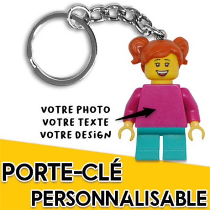 Customizable Lego® Child Figure Keyring