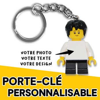Porte Clé Figurine Enfant Lego® Personnalisable