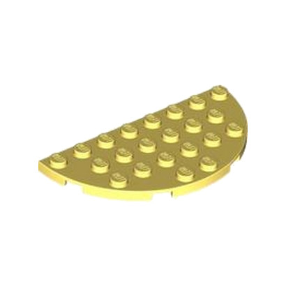 LEGO 6249404 1/2 ROND 4X8 - COOL YELLOW
