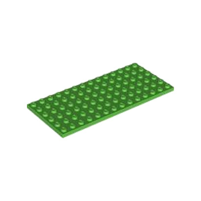 LEGO 6428469 PLATE 6X14 - BRIGHT GREEN