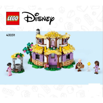 Instruction Lego Disney - Asha's Cottage - 43231